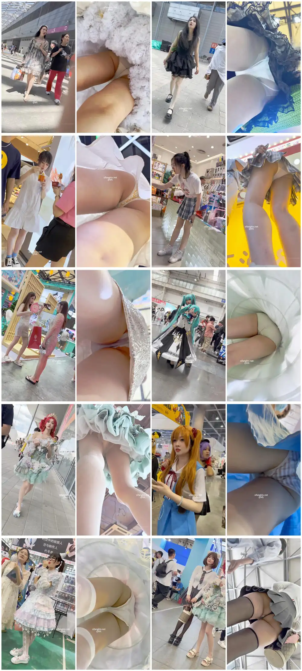 ❤️精品推荐❤️街拍抄底大神『KFC』202501合集28V 全是青春靓妹 好看的小姐姐