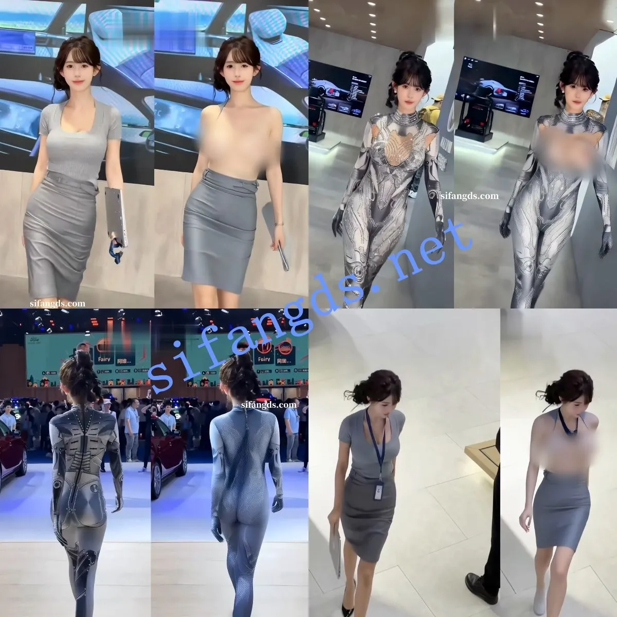 【AI精品】L佳诺 霹雳狐 小哈娜hana大神最新制作 人气网红