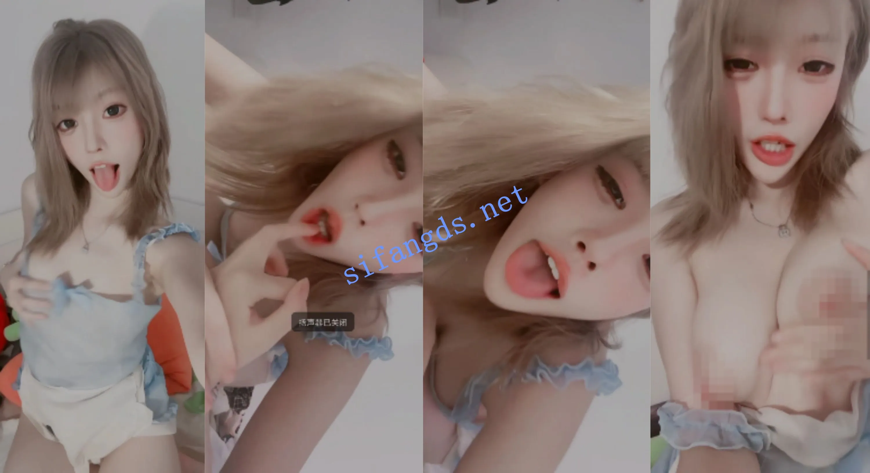 ⭐独家原创1v1⭐金发网红 钟儿 1v1 一对一 阿黑颜调教zw